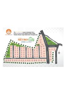 Image of 196 Sq.ft Residential Plot / Land for sale in Iconic Metro County, Tukkuguda, Hyderabad for Rs. 4508000