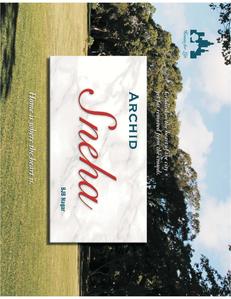 Image of 1353 Sq.ft 3 BHK Apartment / Flat for sale in Archid Sneha, BJB Nagar, Bhubaneswar for Rs. 13000000