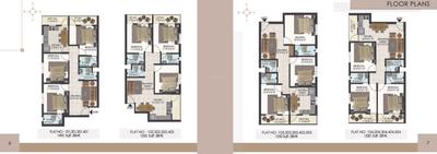 Image of 1150 Sq.ft 3 BHK Apartment / Flat for sale in Kamdhenu Krishna Avenue, Jatni, Bhubaneswar for Rs. 7100000
