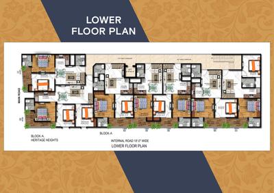 Image of 1011 Sq.ft 2 BHK Apartment / Flat for sale in THV Heritage Heights, Noida Extension, Greater Noida for Rs. 3811000