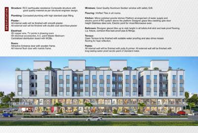 Image of 690 Sq.ft 2 BHK Apartment / Flat for sale in Shivansh Sharnam, Kalali, Vadodara for Rs. 2600000