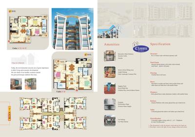 Image of 2880 Sq.ft 3 BHK Penthouse for sale in Classic Homes, Makarba, Ahmedabad for Rs. 12500000