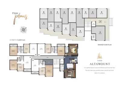 Image of 640 Sq.ft 1 BHK Apartment / Flat for sale in Yavhi Altamount, Ambernath West, Ambernath for Rs. 2650000