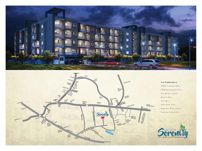 Image of 1185 Sq.ft 2 BHK Apartment / Flat for sale in Baldota Serenity, Choodasandra, Bengaluru for Rs. 8800000