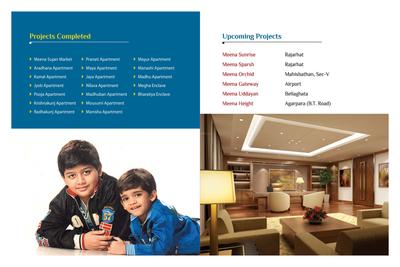 Image of 1040 Sq.ft 2 BHK Apartment / Flat for sale in GM Meena Icon, Panihati, Kolkata for Rs. 5000000