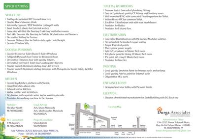 Image of 1350 Sq.ft 3 BHK Apartment / Flat for sale in Durga Riddhi Siddhi, Balewadi, Pune for Rs. 15000000