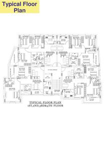Image of 1000 Sq.ft 3 BHK Apartment / Flat for sale in Sri Krishna Residency, Nayapalli, Bhubaneswar for Rs. 13000000