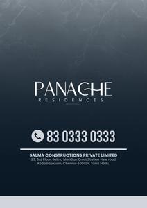 Image of 1877 Sq.ft 3 BHK Apartment / Flat for sale in Salma Panache Residences, Kilpauk, Chennai for Rs. 35663000