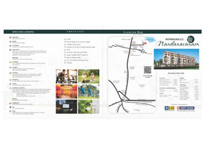 Image of 1530 Sq.ft 3 BHK Apartment / Flat for sale in Bommarillu Nandanavanam, Ameenpur, Sangareddy for Rs. 7600000