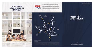 Image of 1774 Sq.ft 3 BHK Apartment / Flat for sale in Ubber Palm Heights, Bhagat Singh Nagar, Dera Bassi for Rs. 6200000