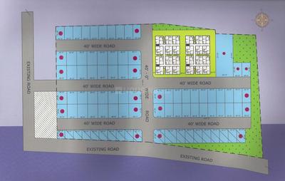 Image of 850 Sq.ft 2 BHK Apartment / Flat for sale in STBL Lakshmi Prasanna Gardens Villas, Gannavaram, Vijayawada for Rs. 2700000