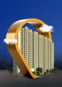Image of 450 Sq.ft 1 BHK Apartment / Flat for sale in La Centrum, Dombivli East, Thane for Rs. 3900000