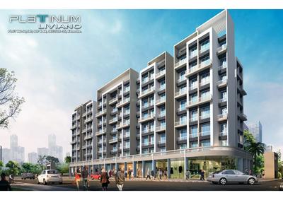 Image of 650 Sq.ft 1 BHK Apartment / Flat for sale in Platinum Liviano, Kamothe, Navi Mumbai for Rs. 7000000