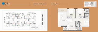 Image of 1845 Sq.ft 3 BHK Apartment / Flat for sale in Karm Exotica, Nikol, Ahmedabad for Rs. 6500000