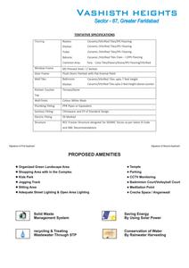 Image of 566 Sq.ft 2 BHK Apartment / Flat for sale in Vashisth Heights, Sector 87, Faridabad for Rs. 4500000