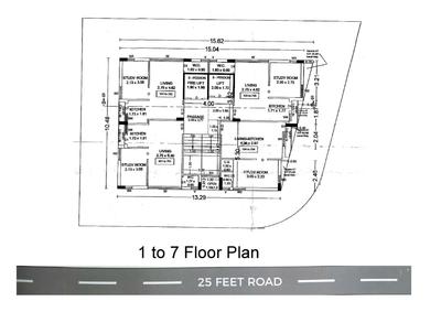Image of 370 Sq.ft 1 BHK Apartment / Flat for sale in Creative Seven Hills by Creative Developers Rajkot, Bajrang Wadi, Rajkot for Rs. 1650000