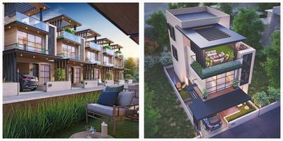 Image of 2300 Sq.ft 4 BHK Villa for sale in Vraj Green Leaf 16, Sevasi, Vadodara for Rs. 16300000