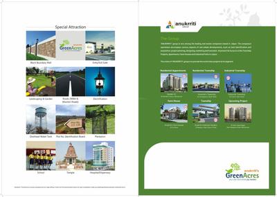 Image of 2100 Sq.ft Residential Plot / Land for sale in Anukriti Green Acres, Narsinghpura, Jaipur for Rs. 8854000
