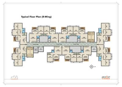 Image of 850 Sq.ft 2 BHK Apartment / Flat for sale in Arihant 5 Anaika, Taloja, Navi Mumbai for Rs. 5250000