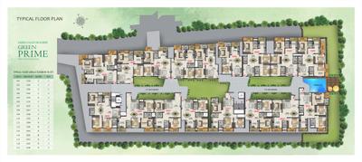 Image of 1296 Sq.ft 2 BHK Apartment / Flat for sale in Green Prime, Begur, Bengaluru for Rs. 15000000