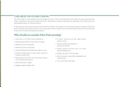 L And T Eden Park Phase 1 Brochure 4