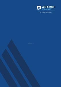Adarsh Stratuss Phase 1 Brochure 1
