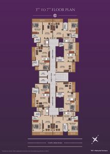 Image of 680 Sq.ft 1 BHK Apartment / Flat for sale in Nanak Joy Aura, Ulwe, Navi Mumbai for Rs. 4700000