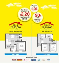 Image of 550 Sq.ft 2 BHK Apartment / Flat for sale in BDI Ananda, Tijara, Bhiwadi for Rs. 1100000
