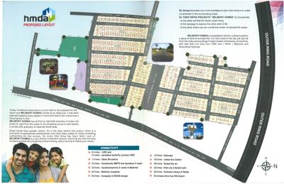 Image of 1500 Sq.ft 2 BHK Independent House for sale in SL Tanvi Belmont Homes, Gandimaisamma, Hyderabad for Rs. 15000000