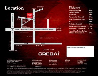 Image of 1850 Sq.ft 3 BHK Independent House for sale in Sai Chandra Chandra Town, Bhatagaon, Raipur for Rs. 10100000