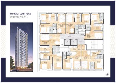 Image of 480 Sq.ft 1 BHK Apartment / Flat for sale in Sayba Elegant, Kurla East, Mumbai for Rs. 11200000