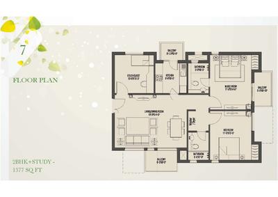 Image of 1850 Sq.ft 3 BHK Apartment / Flat for sale in Umang Monsoon Breeze Phase 2, Sector 78, Gurgaon for Rs. 17000000