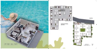 Image of 1770 Sq.ft 3 BHK Apartment / Flat for sale in Amigos Red Oaks Apartment, Avilala, Tirupathi for Rs. 9500000