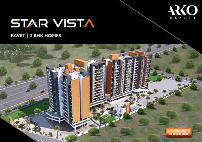 Image of 1020 Sq.ft 2 BHK Apartment / Flat for sale in Star Vista Wing F And E, Ravet, Pune for Rs. 6500000