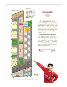 Image of 1232 Sq.ft 3 BHK Duplex for sale in Mahendra Ample Park, Salaiya, Bhopal for Rs. 12000000