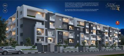 Image of 1000 Sq.ft 2 BHK Apartment / Flat for sale in Shreshta Southern Star, Akshayanagar, Bengaluru for Rs. 11000000