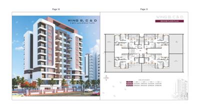 Image of 1100 Sq.ft 2 BHK Apartment / Flat for sale in Atharva Nagari VI, Manewada, Nagpur for Rs. 6000000