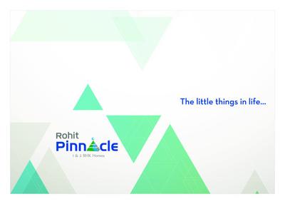 Image of 700 Sq.ft 1 BHK Apartment / Flat for sale in Rohit Pinnacle, Thergaon, Pune for Rs. 4500000