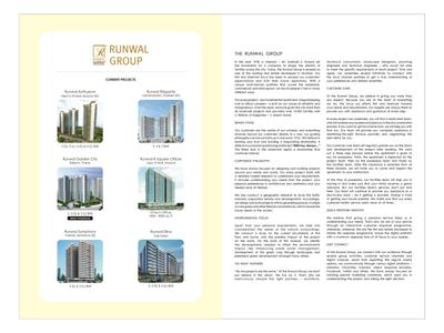 Image of 540 Sq.ft 1 BHK Apartment / Flat for sale in Runwal Pearl Apartments, Thane West, Thane for Rs. 7000000