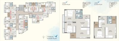 Image of 624 Sq.ft 2 BHK Apartment / Flat for sale in Aaryaa Heights, New Gotri, Vadodara for Rs. 4000000