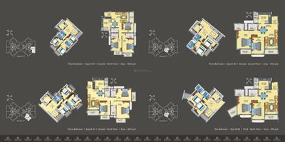 Image of 1155 Sq.ft 2 BHK Apartment / Flat for sale in Hoysala Samruddhi, Jakkur, Bengaluru for Rs. 12500000