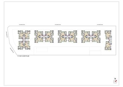 Image of 2475 Sq.ft 3 BHK Apartment / Flat for sale in Laxmi Azzaro, Gota, Ahmedabad for Rs. 12925000