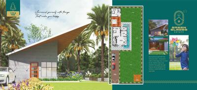 Image of 1500 Sq.ft 3 BHK Farm House for sale in Green Glades Estate, Bankhedi, Bhopal for Rs. 2500000