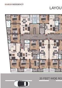 Image of 900 Sq.ft 2 BHK Apartment / Flat for sale in MMD Harsh Residency, Sector 81, Noida for Rs. 4600000