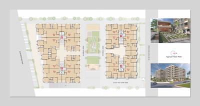 Image of 1072 Sq.ft 3 BHK Apartment / Flat for sale in Sarthak Sarjak II, Bhaijipura, Gandhinagar for Rs. 10500000