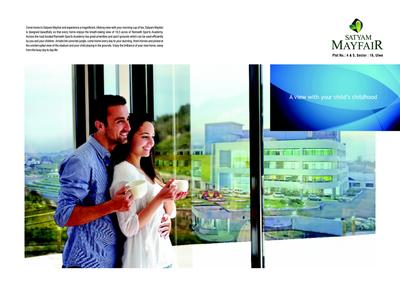 Image of 1800 Sq.ft 3 BHK Apartment / Flat for sale in Satyam Mayfair by Satyam Group, Ulwe, Navi Mumbai for Rs. 17500000