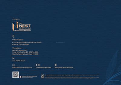Image of 1850 Sq.ft 3 BHK Apartment / Flat for sale in The Nest Anamay, Kothrud, Pune for Rs. 25500000