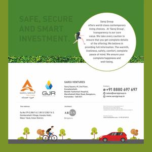 Image of 1200 Sq.ft Residential Plot / Land for sale in Saroj Whispering Winds, Karudabande Hosahalli, Kolar for Rs. 3358800