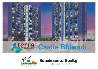 Image of 850 Sq.ft 2 BHK Apartment / Flat for sale in Terra Castle, Jhundpuri, Bhiwadi for Rs. 3200000