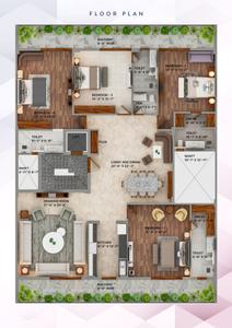 Image of 1800 Sq.ft 3 BHK Builder Floor for sale in Trehan Luxury Floors, Sector 67, Gurgaon for Rs. 22000000